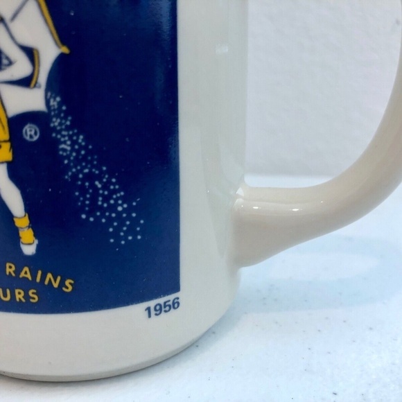 NEW 4 Vintage Morton Salt Umbrella Girl Coffee Cups When it Rains it Pours Mugs - Picture 13 of 14